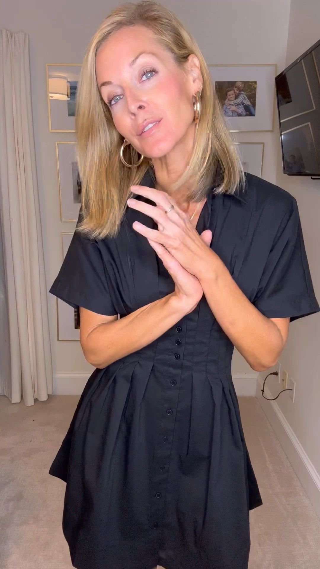 Love these 3 black dresses for fall! 