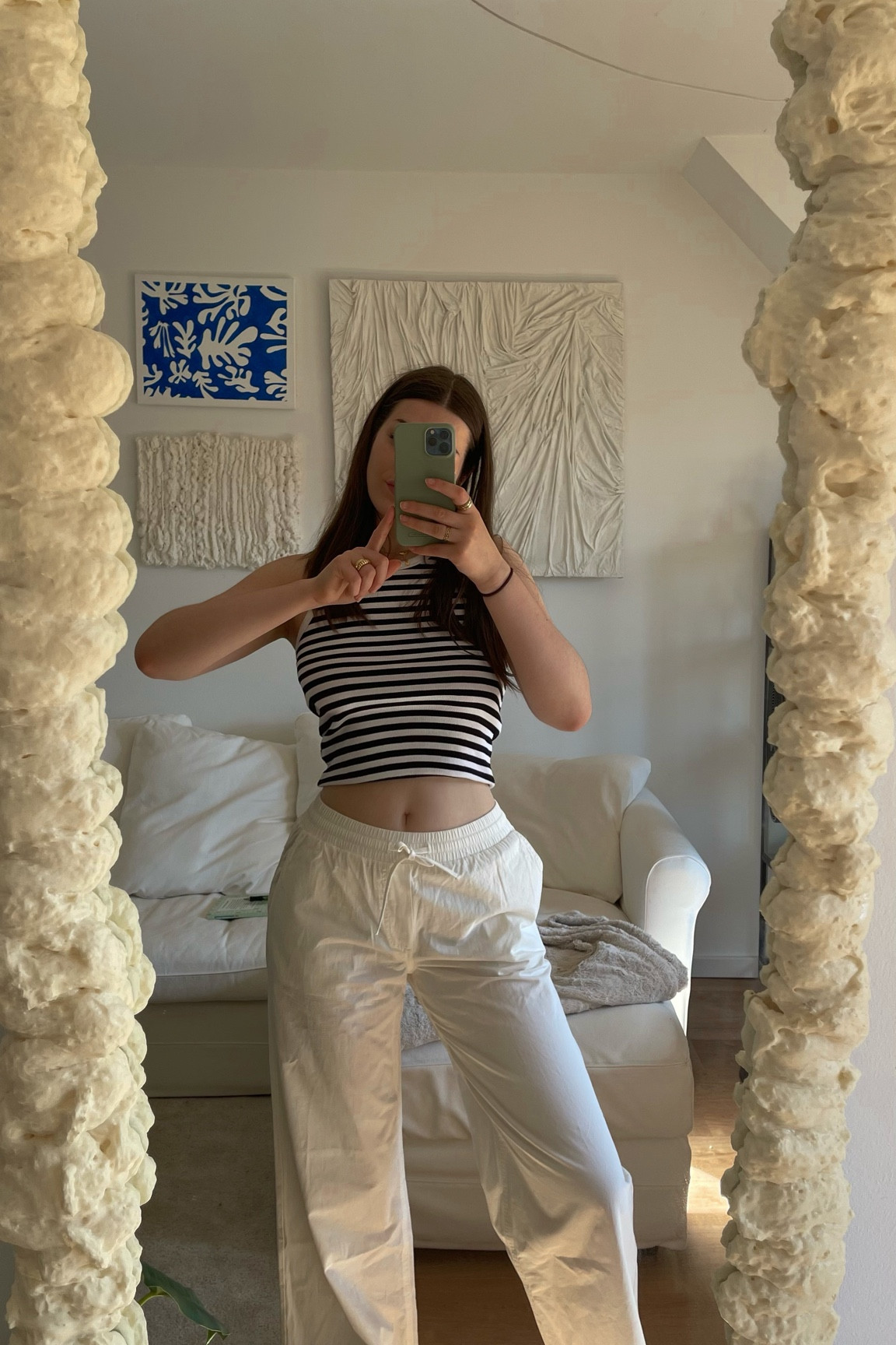 actually…
Top: NA-KD
Trousers: NA-KD