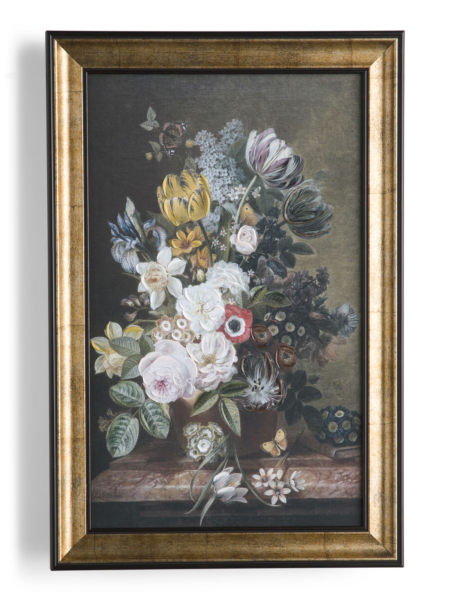 16x24 Flower Arrangement Iii Framed Wall Art | TJ Maxx