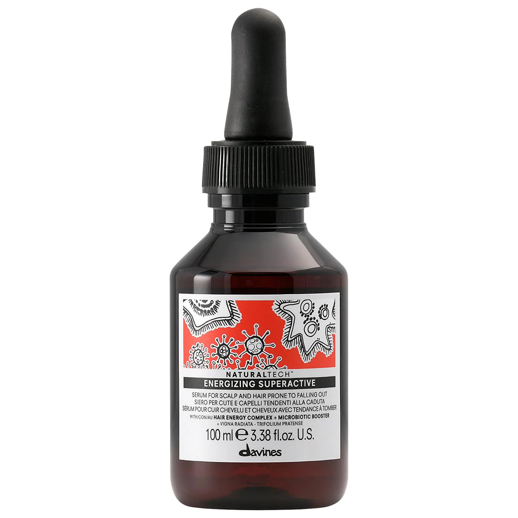 Davines Energizing Superactive Scalp Serum for Hair Thinning 3.38 oz/ 100 ml | Sephora (US)