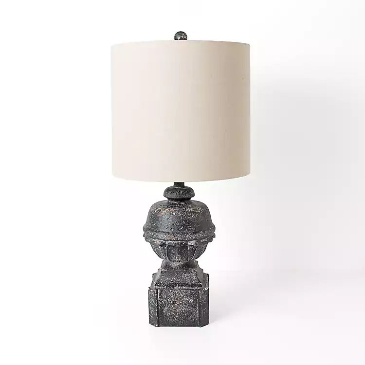 Claire Charcoal Table Lamp | Kirkland's Home