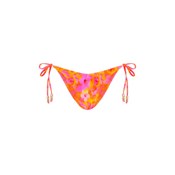 Dipped Cheeky Tie Bikini Bottom - Honey Baby | Kulani Kinis US