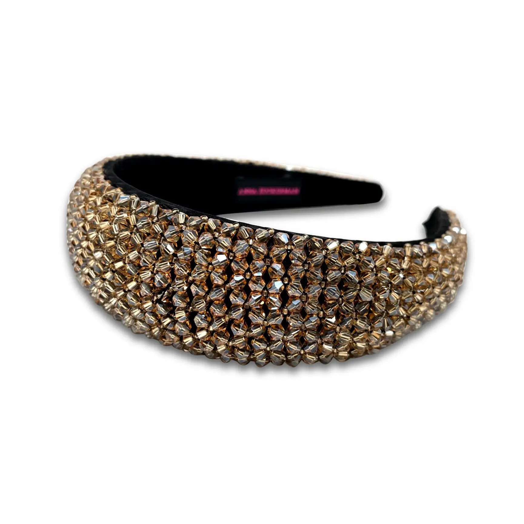 Brandi Studded Puff Headband by Anna Zuckerman | Anna Zuckerman