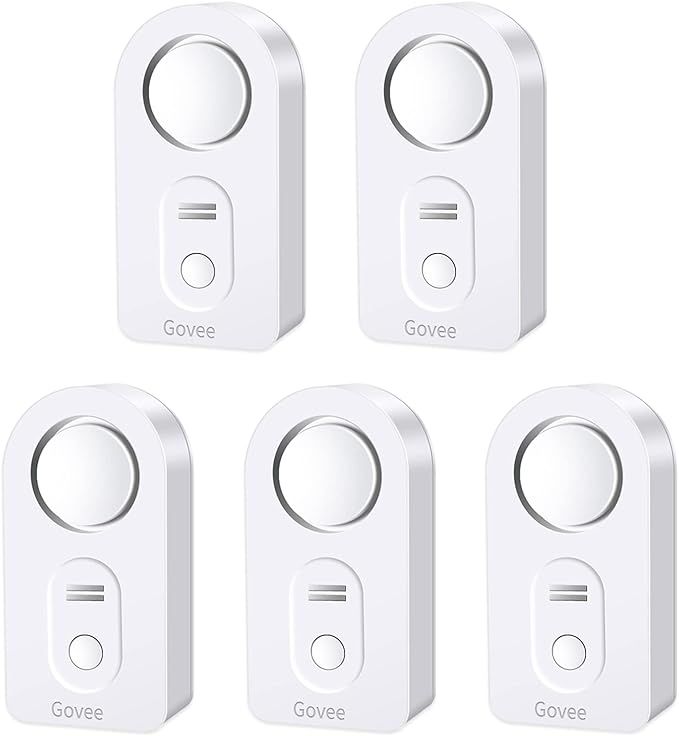 Govee Water Leak Detectors 5 Pack, 100dB Adjustable Audio Alarm Sensor, Sensitive Leak and Drip A... | Amazon (US)