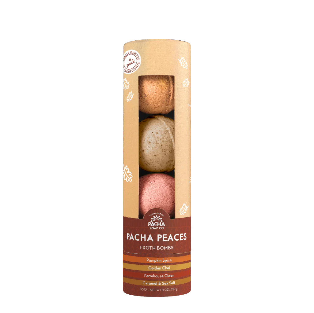 Fall Pacha Peaces Bath Bomb Pack | Pacha Soap Co.