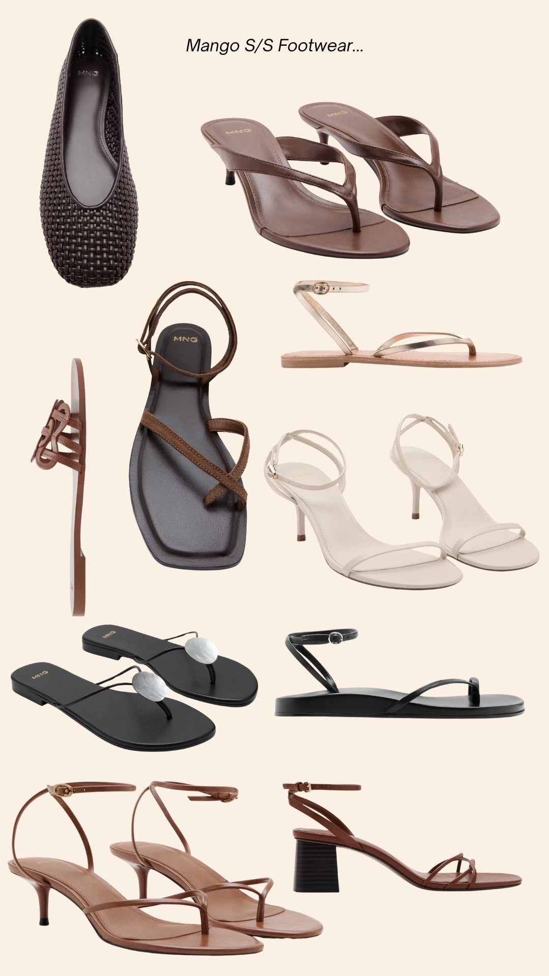 Summer sandals! 👡 flat sandals, heeled strappy sandals, I feel like Mango have nailed it this year!! 😍🌞

#LTKsummer #LTKshoes