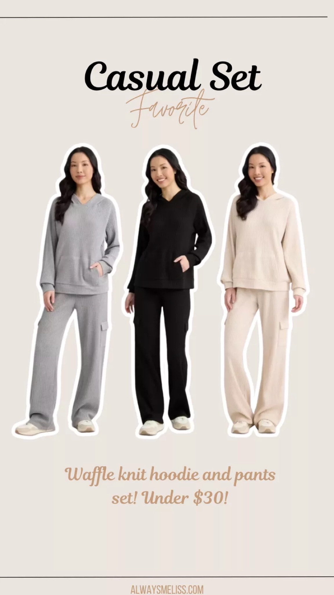 Love this affordable set!! The waffle material is so cute. Available in 4 colors! 

Women’s winter set
Lounge pants 
Casual outfitt

#LTKFindsUnder50 #LTKSeasonal #LTKStyleTip