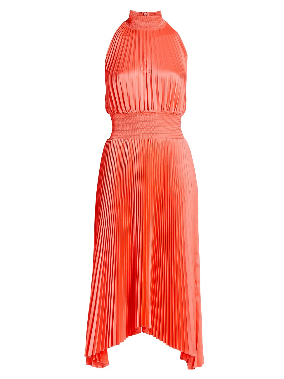 Women's Renzo Pleated Blouson Dress - Maillot - Size 0 | Saks Fifth Avenue
