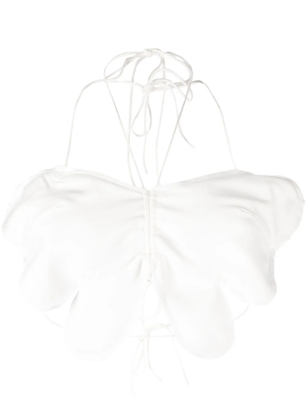 MANURI Jean Cropped Top - Farfetch | Farfetch Global