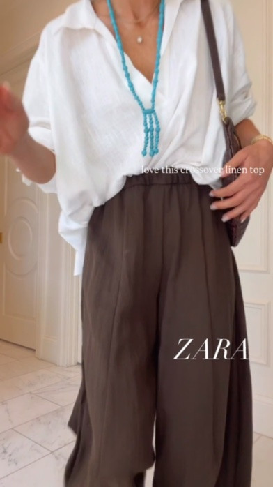 These linen pants from @Zara are so good 😍 and I’m wearing an XS

#LTKsummer #LTKstyletip