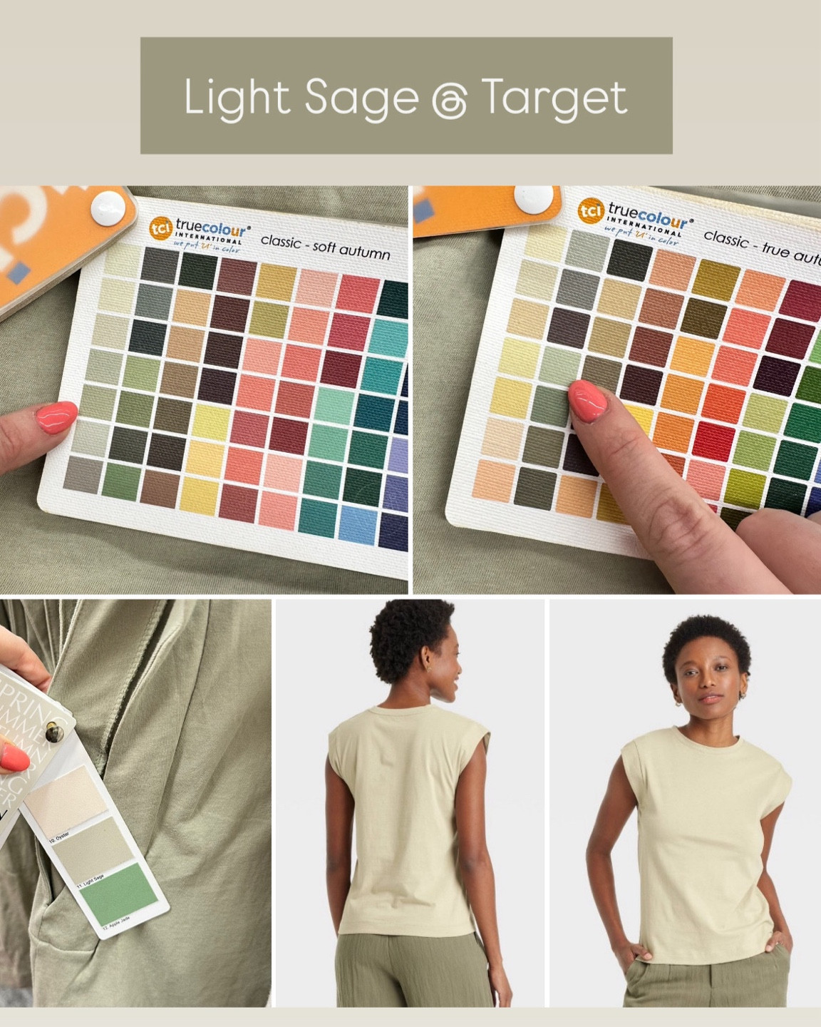 Light Sage for HOC Autumn, Soft Autumn, True Autumnn