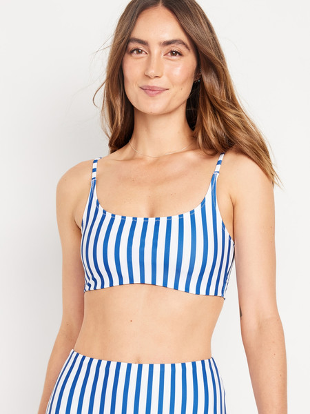 Scoop-Neck Bikini Swim Top | Old Navy (US)