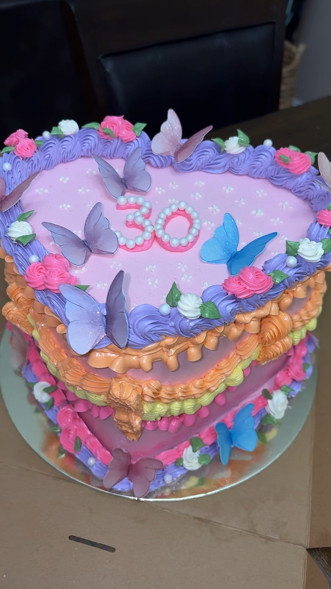 Happy birthday to me! My beautiful cake 🧁 🦋🌈✨

#LTKfoodie #LTKHome