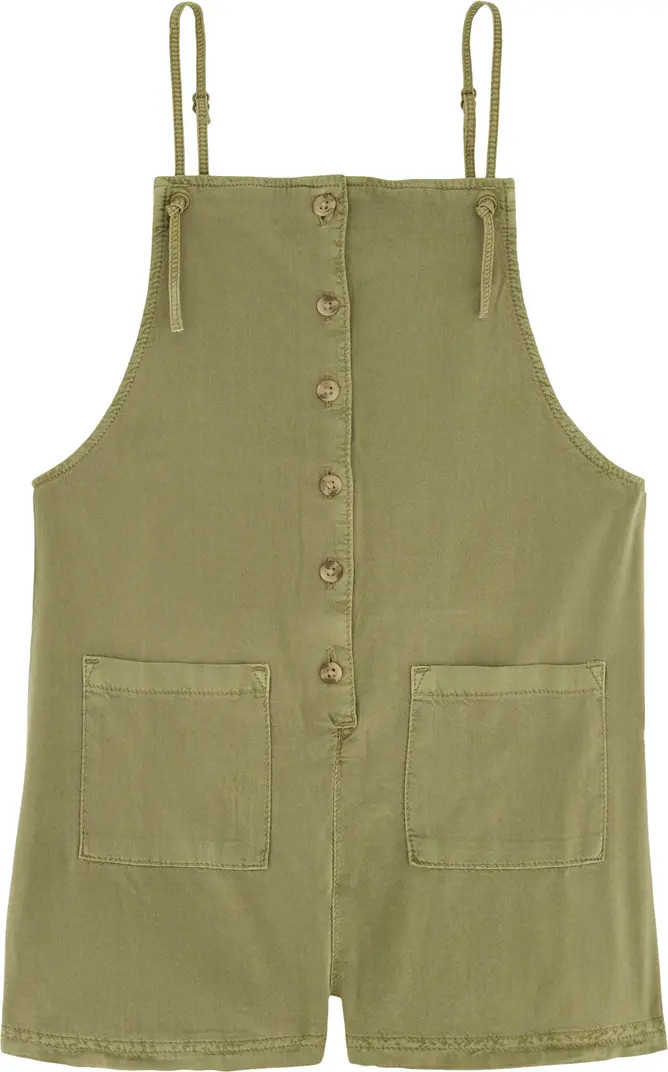 Cotton Blend Romper  | Nordstrom