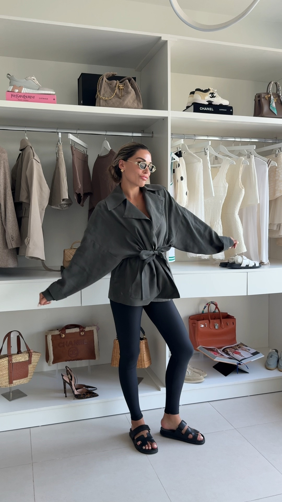 Casual spring outfit vibe ✌🏼 how I style my trench coat with activewear 

#LTKfitness #LTKspring #LTKuk