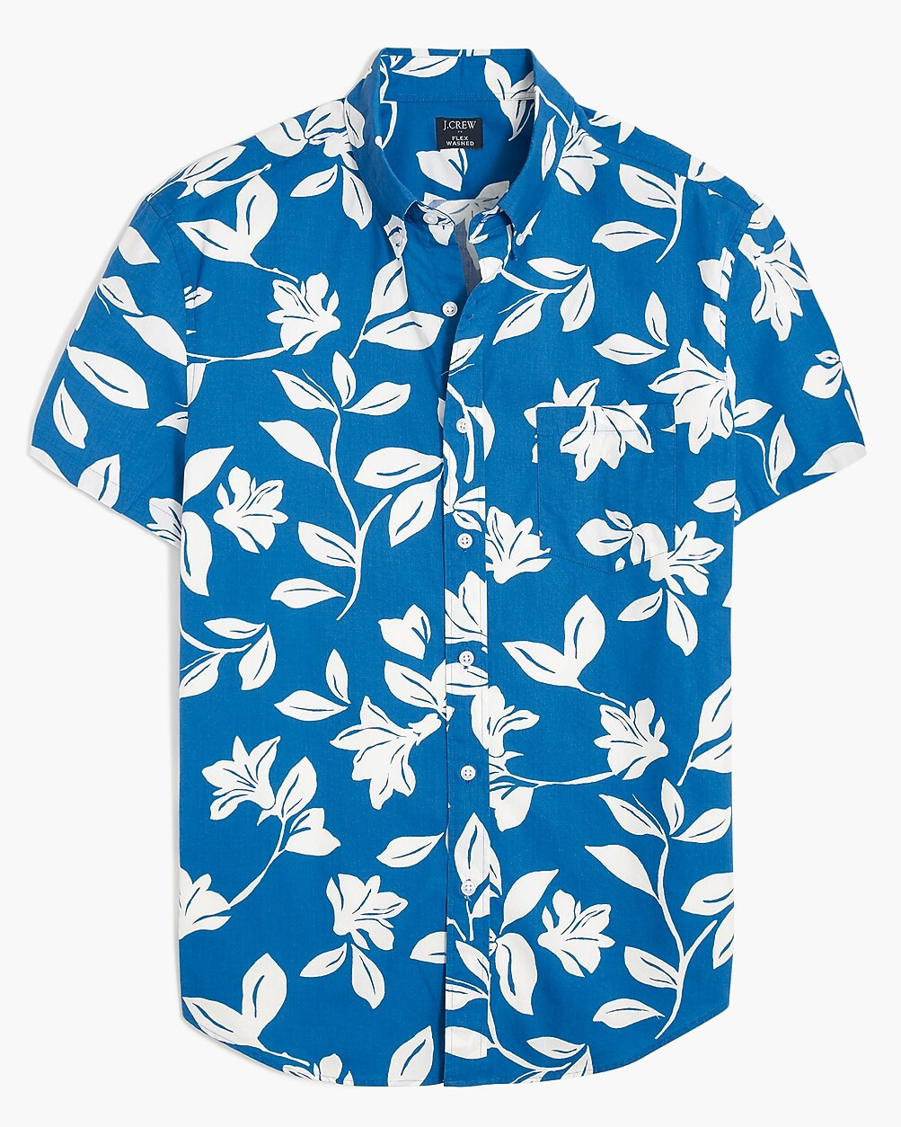 Short-sleeve printed flex casual shirt | J.Crew Factory