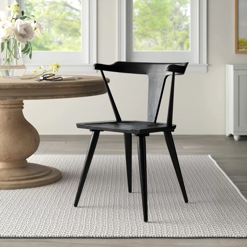 Agata Solid Wood Slat Back Dining Chair | Wayfair North America