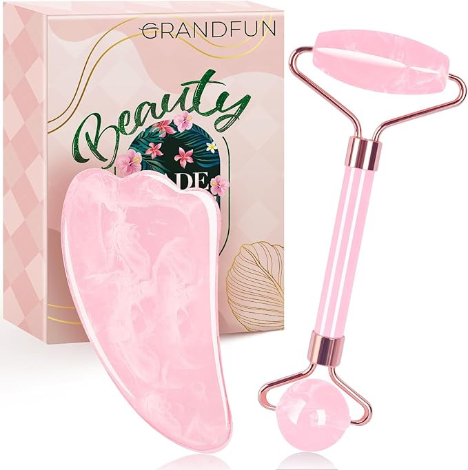 Stocking Stuffers for Women Gifts Christmas: Face Roller Gua Sha Tool Unique Birthday Present Ide... | Amazon (US)