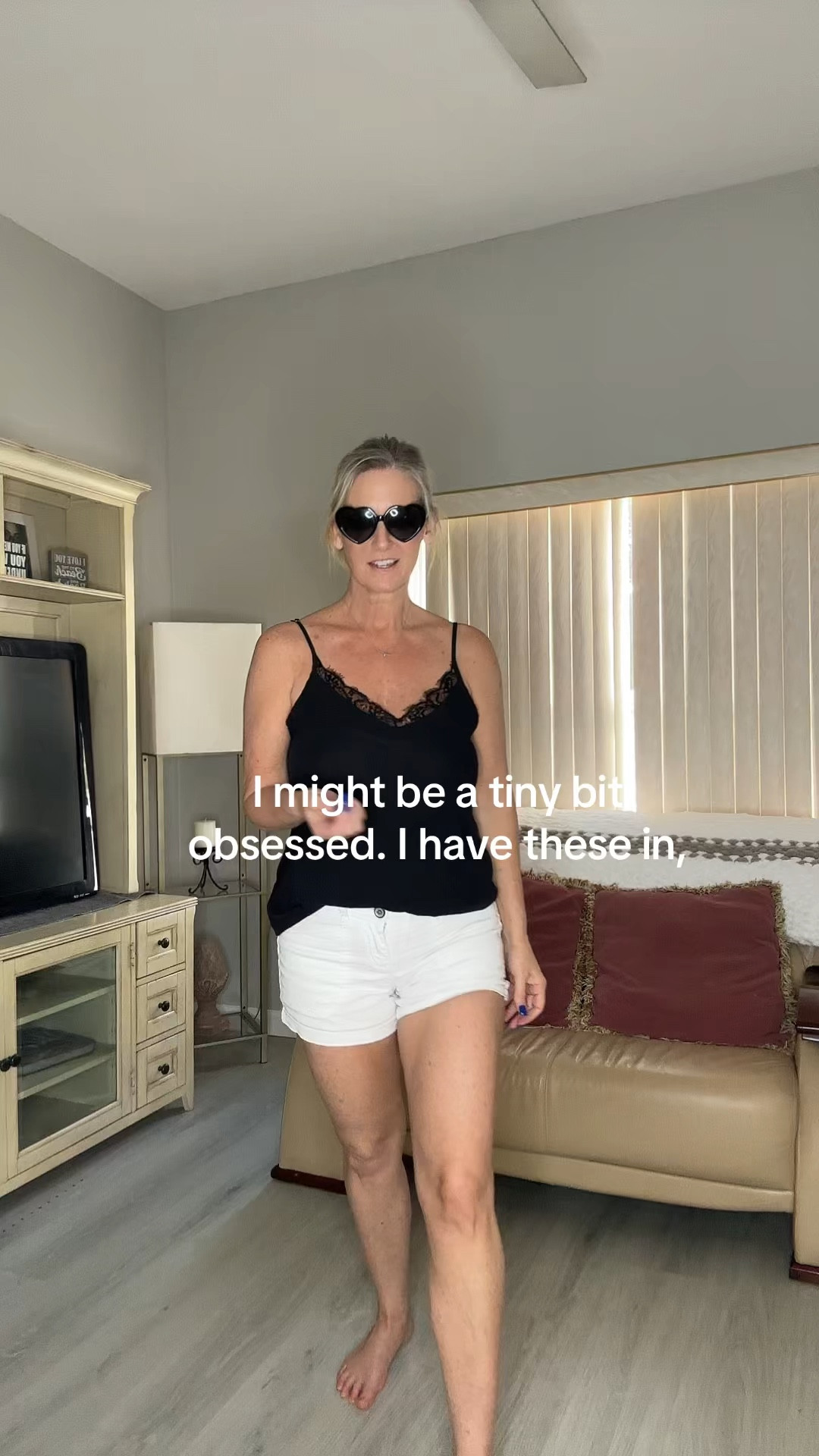 POV: You buy one pair of shorts…
…and suddenly you own 8 colors. 😅
They’re THAT good.


#LTKootd #LTKOver40 #LTKmomlife