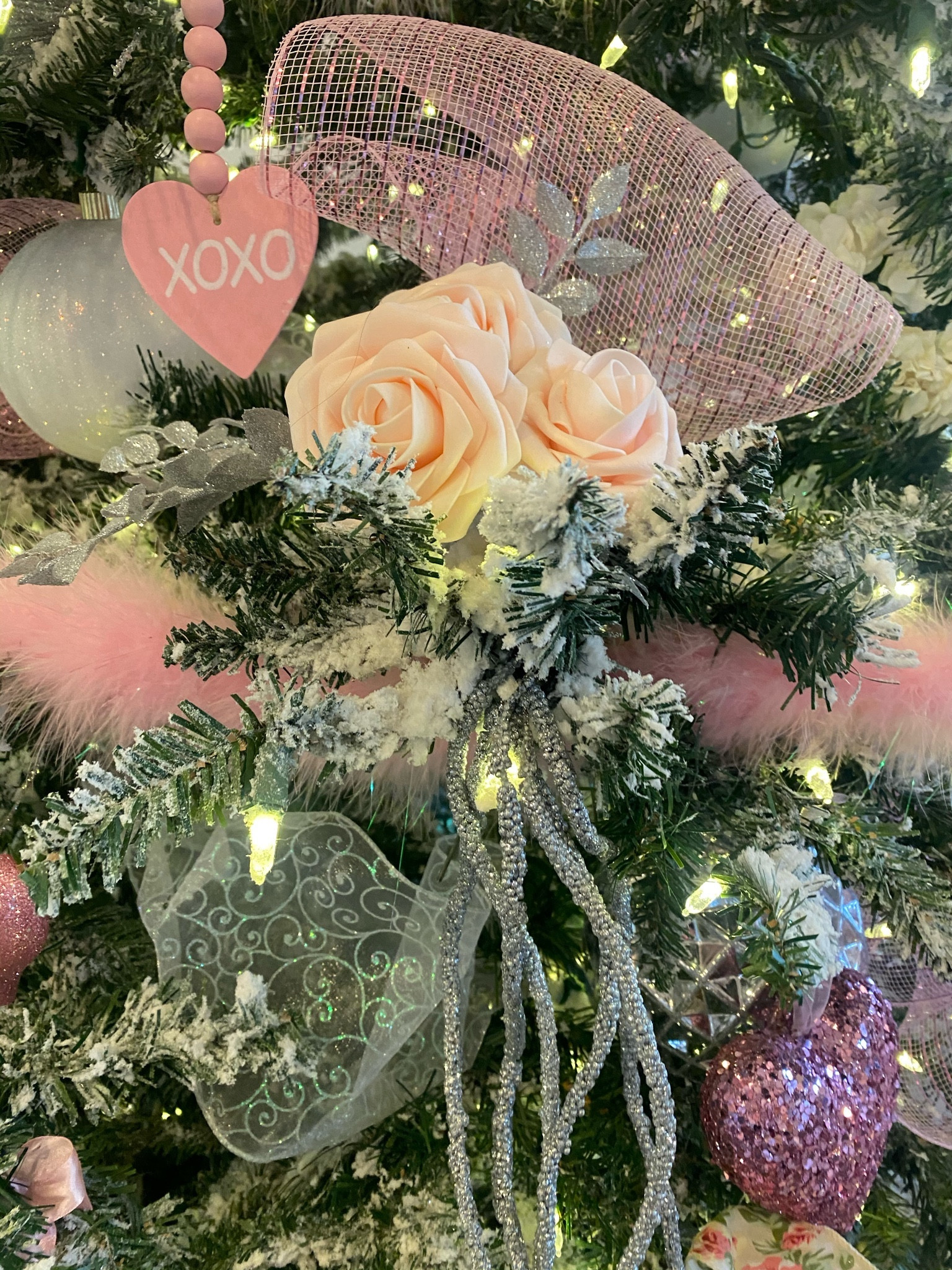 Valentine’s Day tree. Valentine’s Day decorations. 

#LTKhome #LTKHoliday #LTKSeasonal