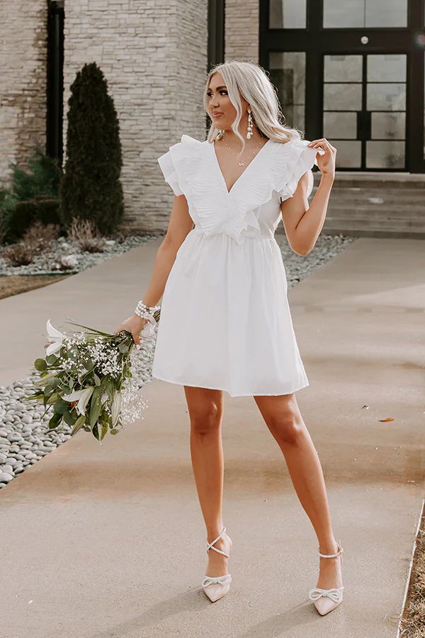 Tulum Toasts Dress In White | Impressions Online Boutique