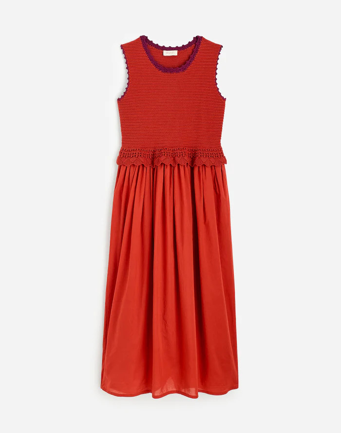 Banjanan Heather Crochet Maxi Dress | Madewell
