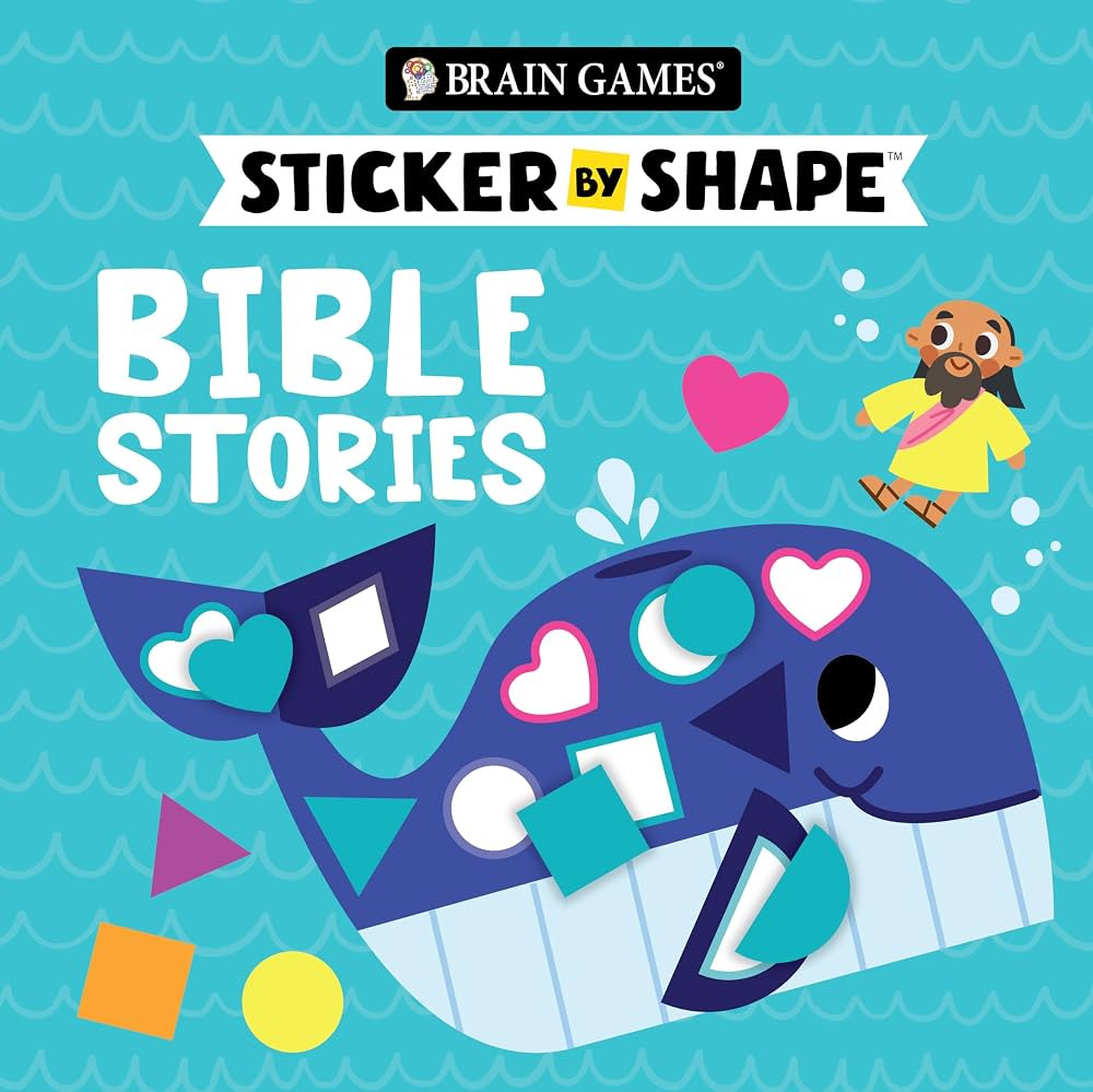Brain Games - Sticker by Shape: Bible Stories | Amazon (US)