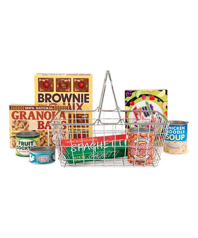 Melissa & Doug Let's Play House! Grocery Basket Toy Set | Best Price and Reviews | Zulily | Zulily