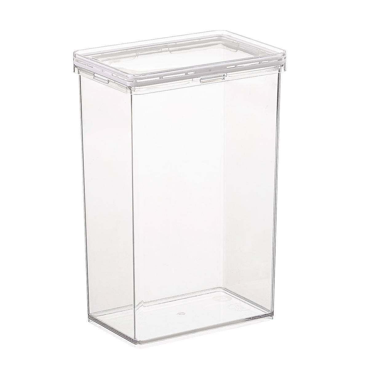 THE HOME EDIT Medium Canister 1.5 qt. Clear | The Container Store