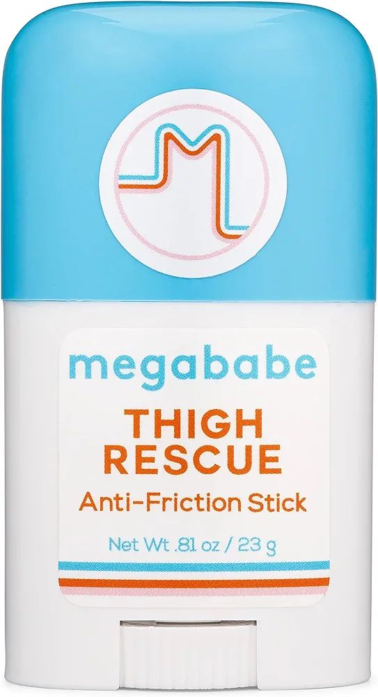 Megababe Thigh Rescue Anti-Chafe Stick Travel Size | Prevents Skin Chafe & Irritation | Thighs, a... | Amazon (US)