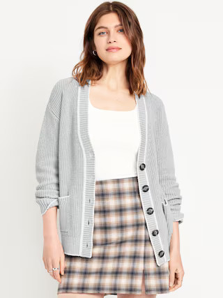 Relaxed Cardigan Sweater | Old Navy (US)