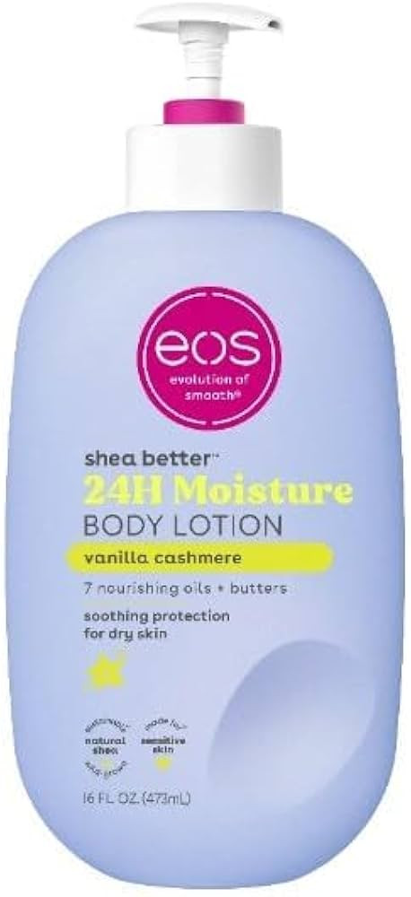 Shea Better Body Lotion- Vanilla Cashmere, 24-Hour Moisture Skin Care, Lightweight & Non-Greasy, ... | Amazon (US)