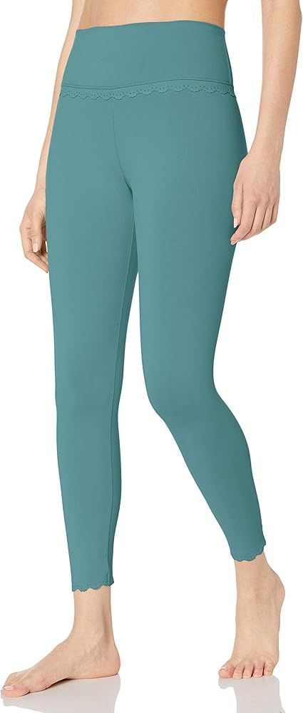 Amazon Brand - Core 10 Women's Studiotech Icon Series High Waist 'Eyelet' Yoga Legging -26" | Amazon (US)