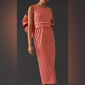 NWT Vineet Bahl Bow Midi Dress Size 6 | Poshmark