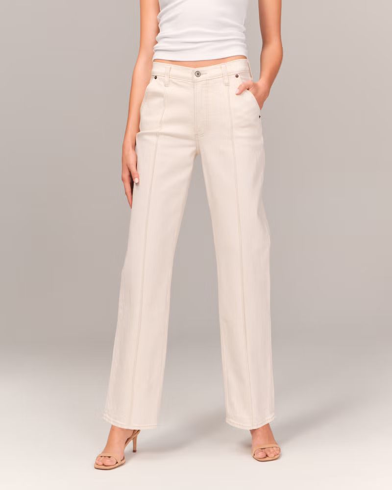 Women's Mid Rise Baggy Jean | Women's New Arrivals | Abercrombie.com | Abercrombie & Fitch (US)