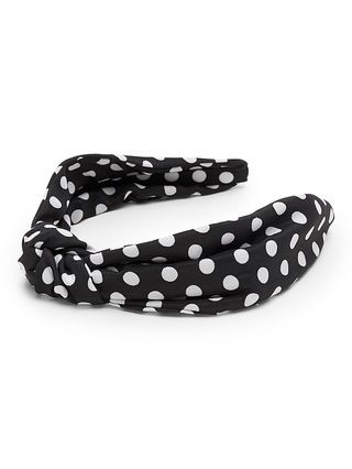 Polka Dot Knot Headband | Banana Republic US