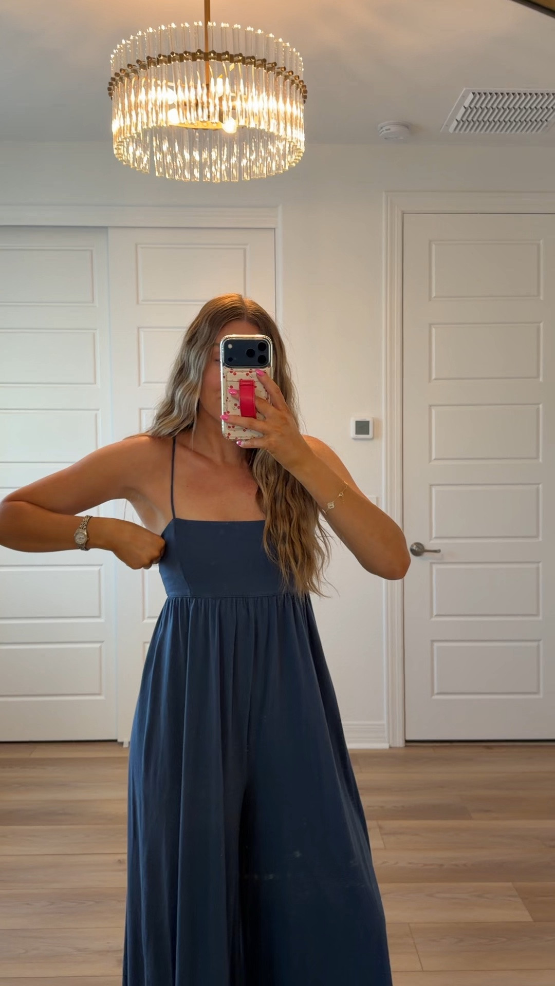 The best comfy jumpsuit! Wearing a small @ae