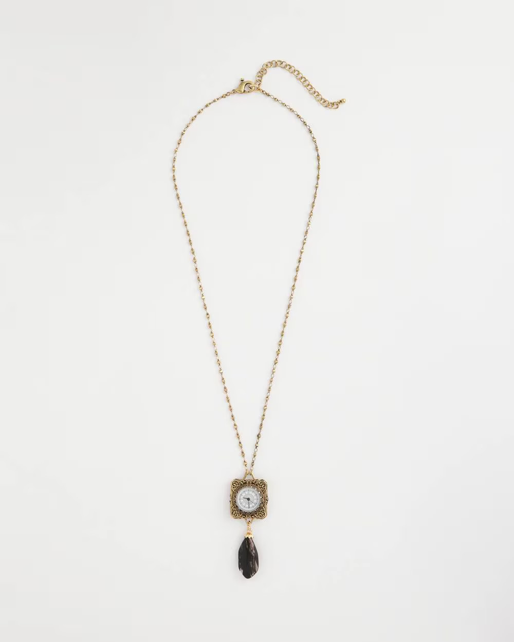 Clock Pendant Necklace | Chico's