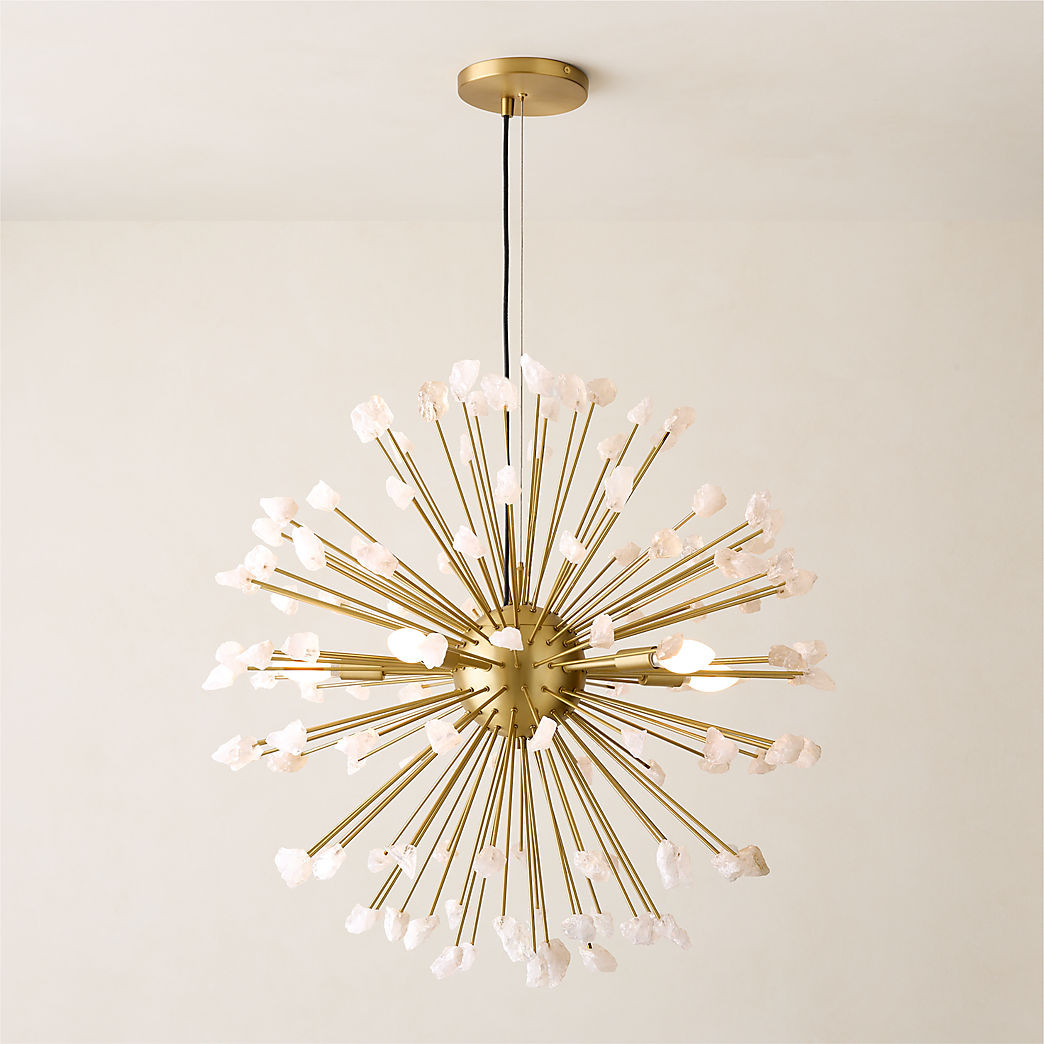 Ray Quartz Pendant Light + Reviews | CB2 | CB2