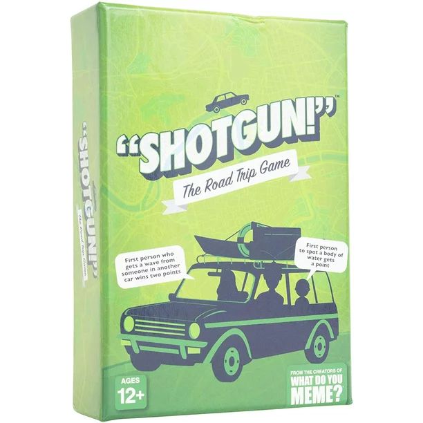 Shotgun! The Hilarious Family Card Game for Road Trips –&nbsp;Travel Game by What do You Meme?... | Walmart (US)