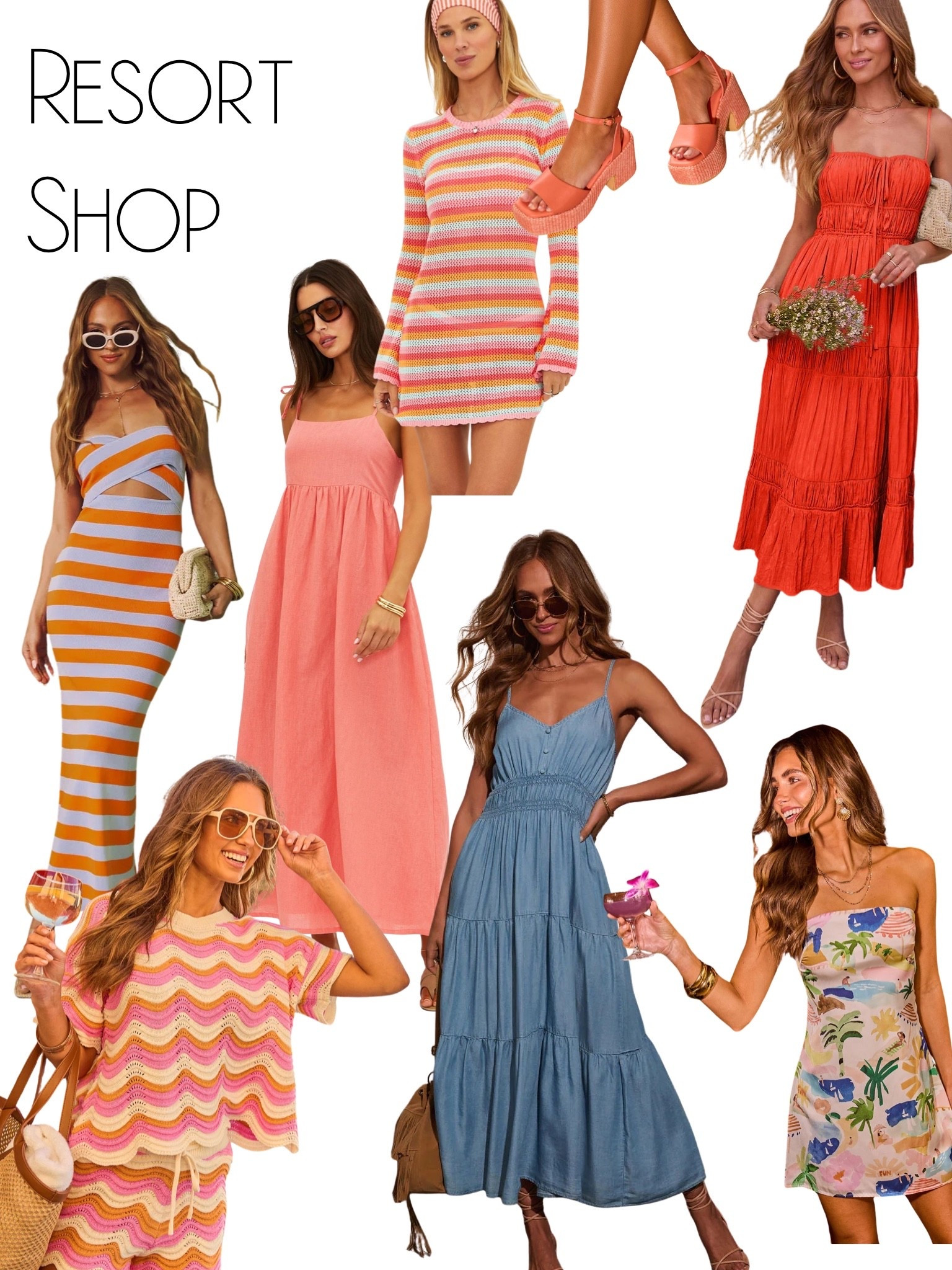 Looking for affordable spring resort style that's good quality & wont break the bank, I got you! 

#LTKTravel #LTKootd #LTKSpringSale