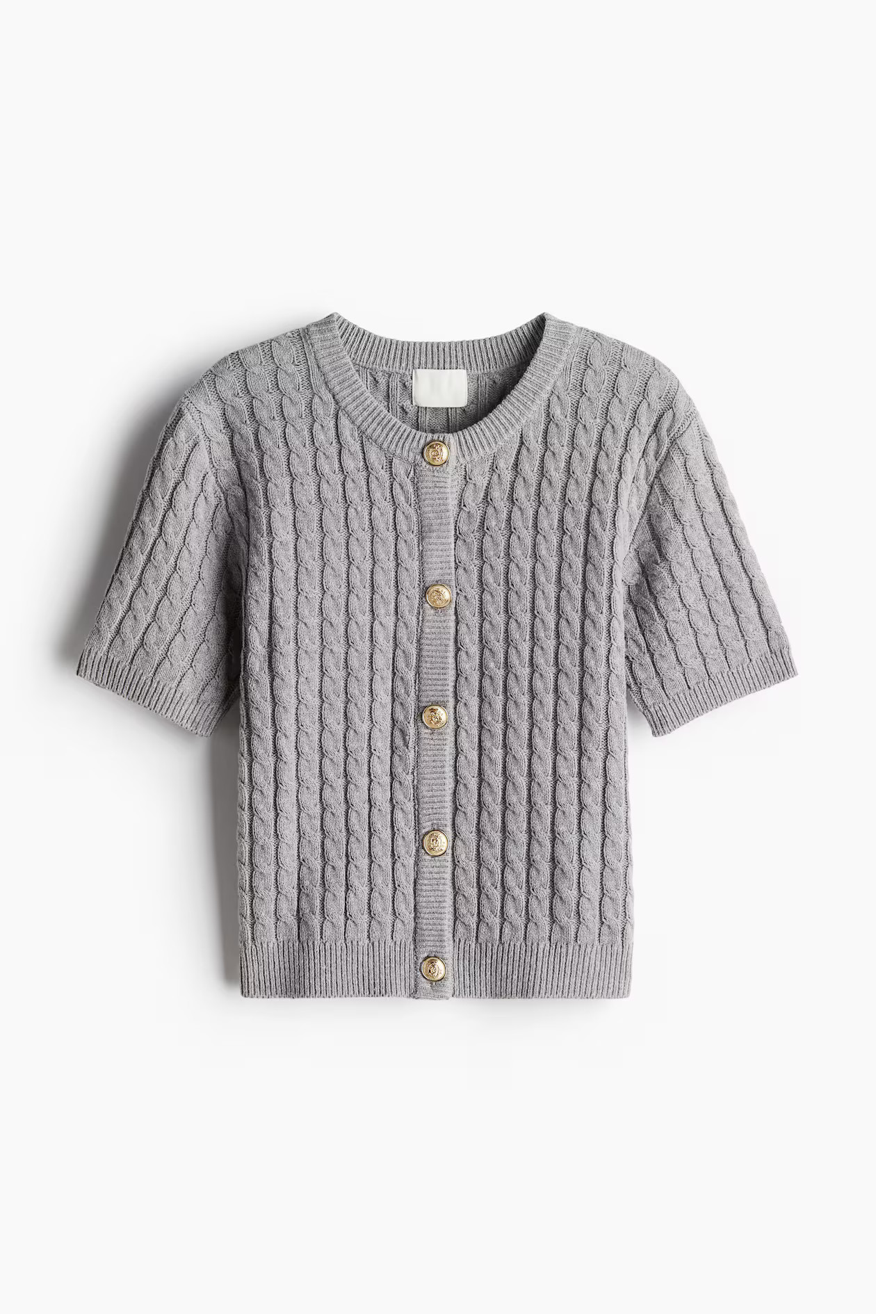 Cable-knit cardigan | H&M (UK, MY, IN, SG, PH, TW, HK)