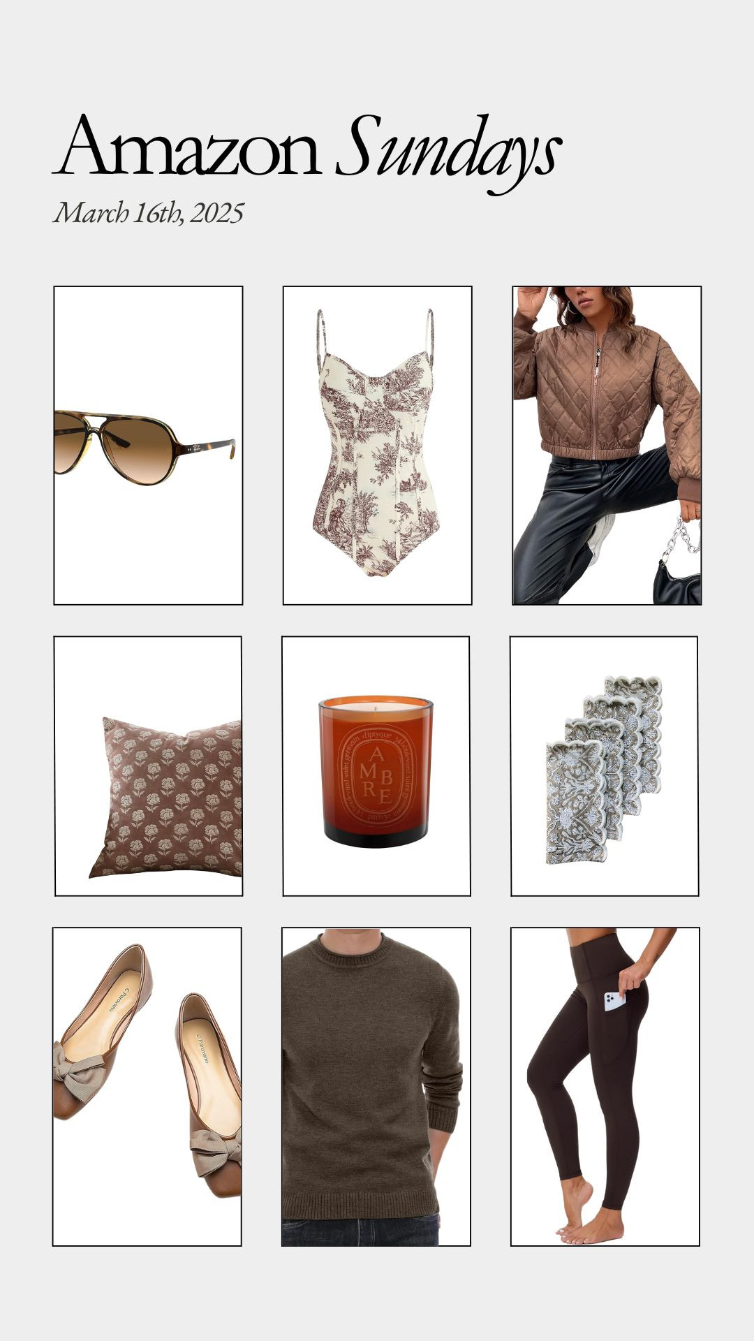 Brown color crush items on Amazon. 

 #LTKActive #LTKHome #LTKStyleTip