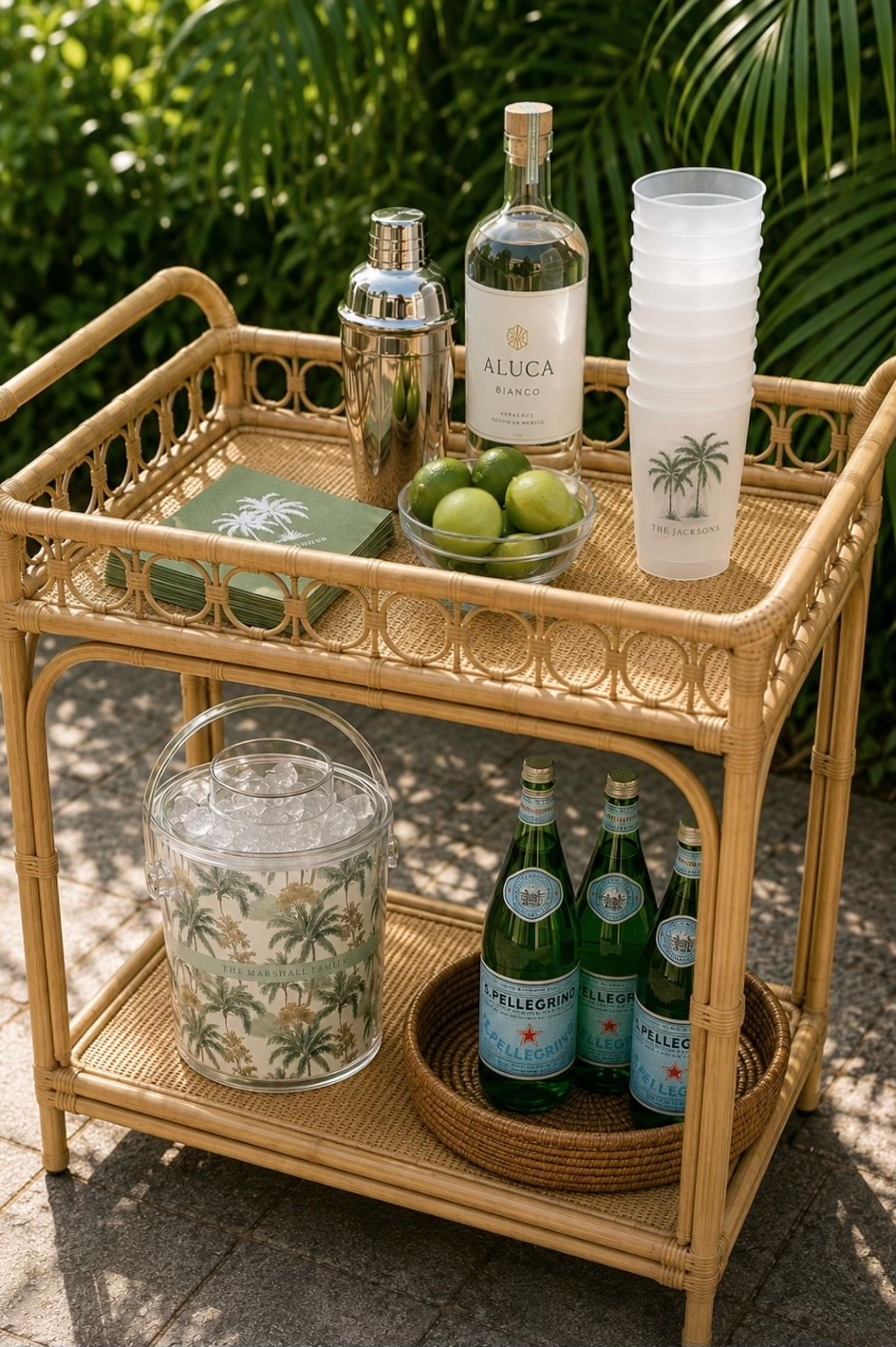 The unofficial dress code of summer? Palm prints and something cold in hand. 

Palm Ice Bucket, Napkins & Cups by Southern Hospitality Co. 

https://www.southernhospitalitycompany.com/collections/coastal

#LTKHome #LTKfoodie #LTKSeasonal