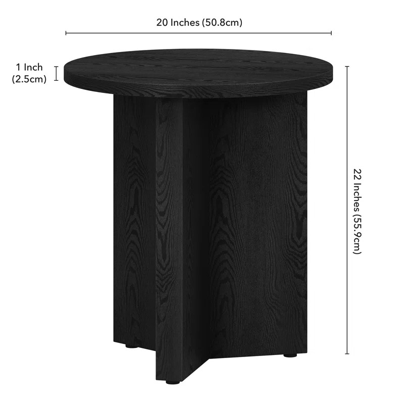 Ciaran Pedestal End Table | Wayfair North America
