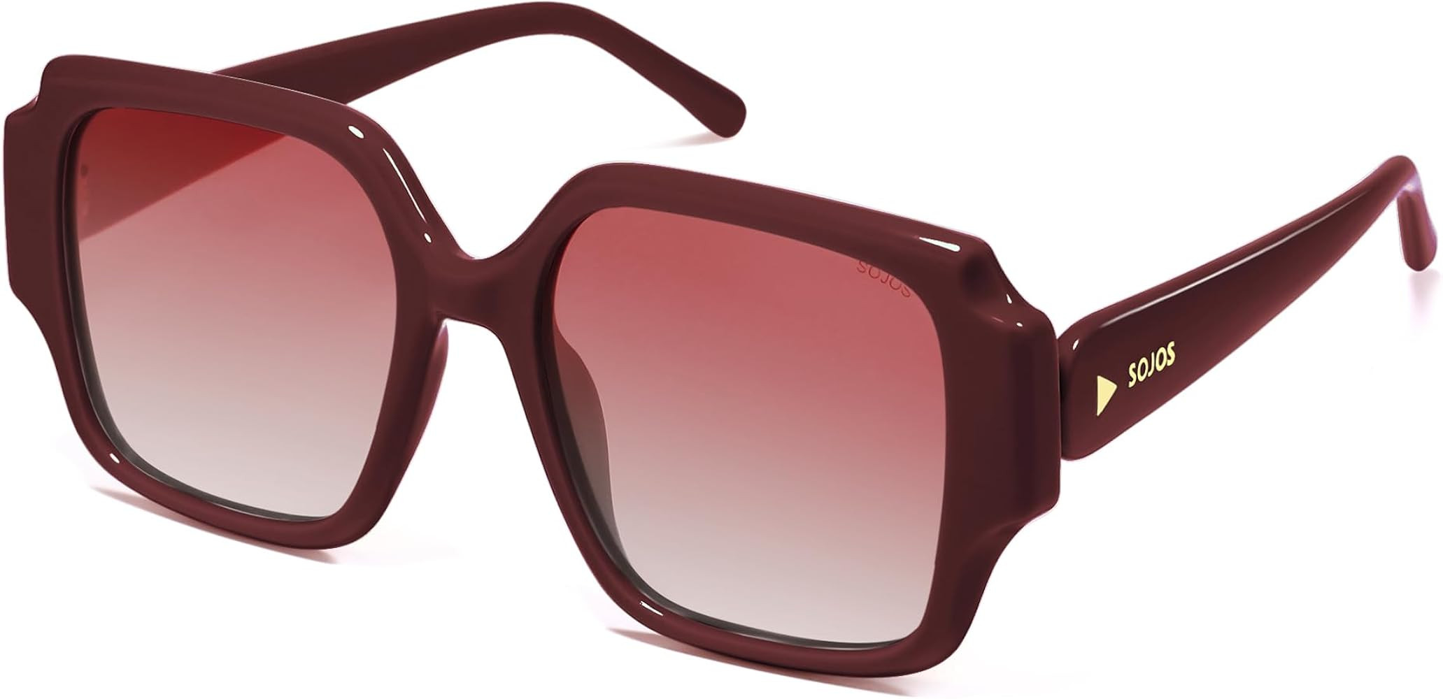 SOJOS Big Retro Square Polarized Sunglasses Womens Mens 70s 80s Vintage Oversized Sunnies SJ2359 | Amazon (US)