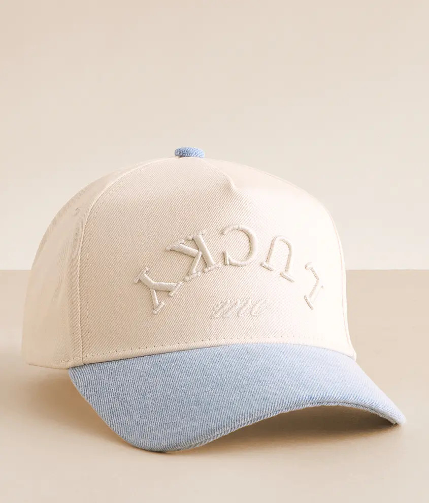 NewLucky Me Baseball HatKenzKustomzPrice $34.99What do you want to know about this product?Ask a... | Buckle
