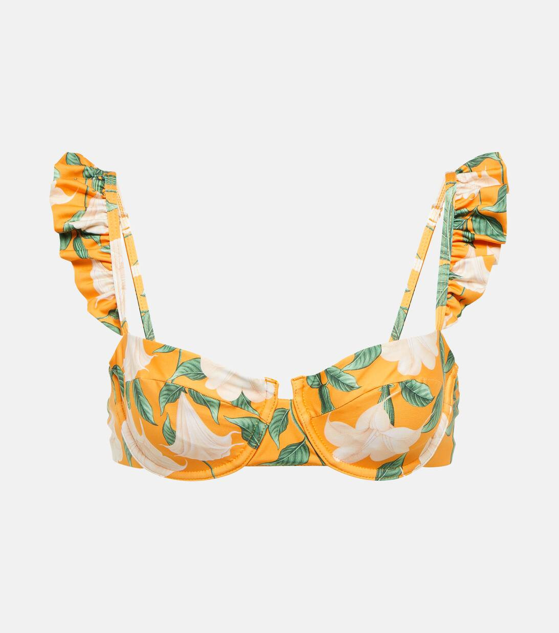 Kiwi floral bikini top | Mytheresa (US/CA)