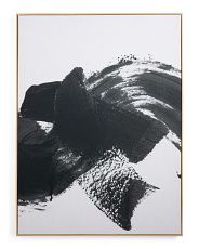 30x40 Expression Black Framed Canvas | TJ Maxx