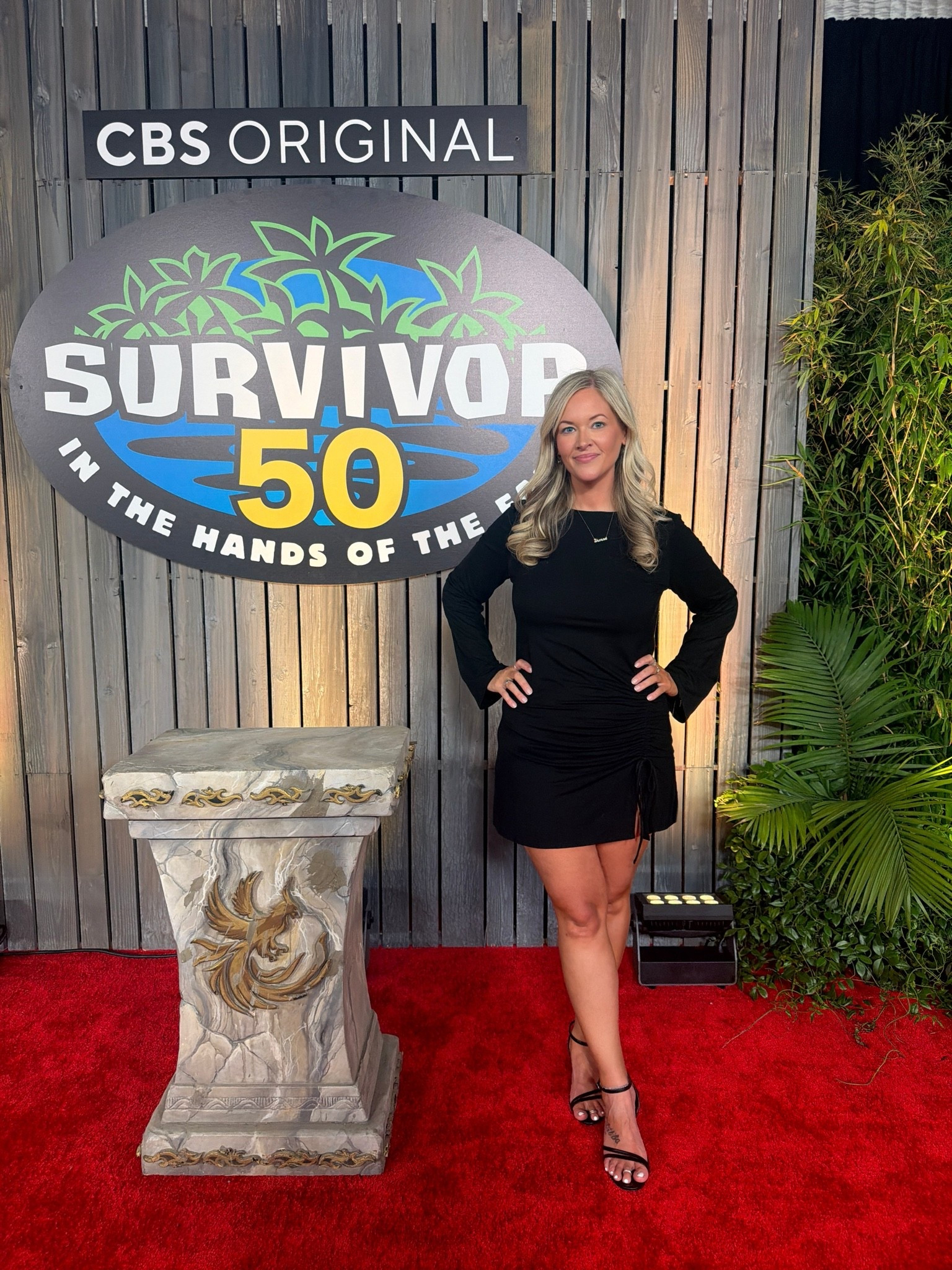 What I wore to the Survivor 50 finale 🖤 A classic little black dress + strappy heels. @Reformation

#WorkEventOutfit #EventStyle #BlackDress #MidiDress #Workwear #WorkOutfit #TVEvent

#LTKgrwm #LTKootd #LTKMidsize